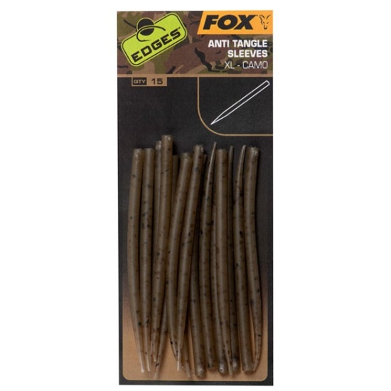 FOX Camo XL Anti Tangle Sleeve 63mm 15sztuk