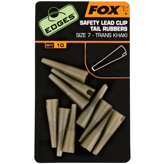 FOX Lead Clip Tail Rubbers 10szt