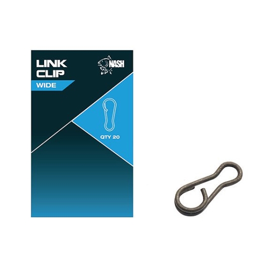 NASH LINK CLIPS WIDE 20 sztuk